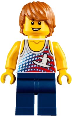 LEGO onderdeel Surfer, Male (twn314)