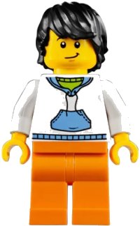 LEGO part Winter Vacationer, Male twn316