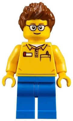 LEGO onderdeel Coaster Operator, Male (twn318)