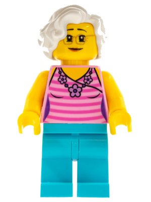 LEGO onderdeel Child's Grandmother (twn328)