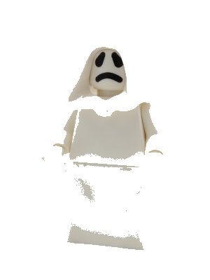 LEGO onderdeel Ghost with White Hood and White Lower Body Skirt (twn392)