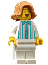 LEGO part Donut / Doughnut Shop Clerk twn403