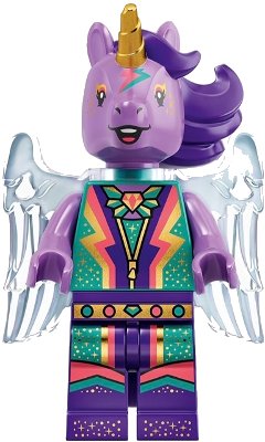 LEGO onderdeel Flying Unicorn Singer (vid026)