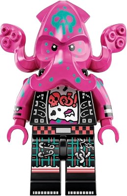 LEGO onderdeel Squid Drummer (vid028)