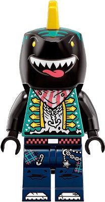 LEGO onderdeel Shark Guitarist (vid029)