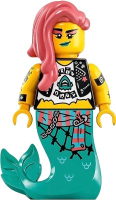 LEGO onderdeel Mermaid Violinist (vid030)