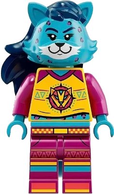 LEGO onderdeel Leopard Guitarist (vid032)