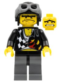LEGO onderdeel Backyard Blaster 2 (Bubba Blaster) - Aviator Cap wr006