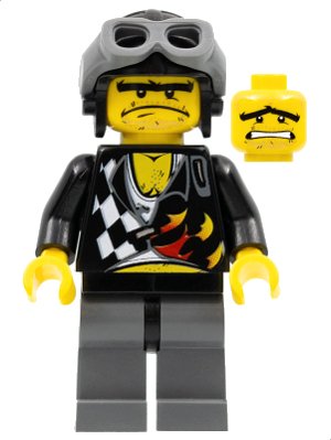 LEGO part Backyard Blaster 2 (Bubba Blaster) - Aviator Cap (wr006)