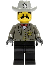 LEGO part Sheriff (Wild Wyatt West / Duke) ww021