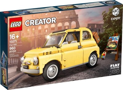 LEGO onderdeel Fiat 500 {Bright Light Yellow Edition} (10271-1)