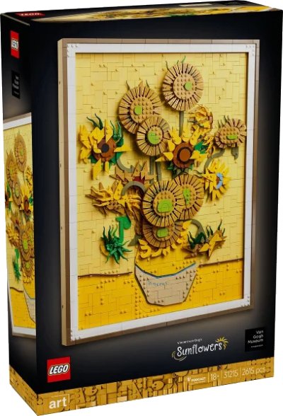 LEGO onderdeel Vincent van Gogh – Sunflowers (31215-1)