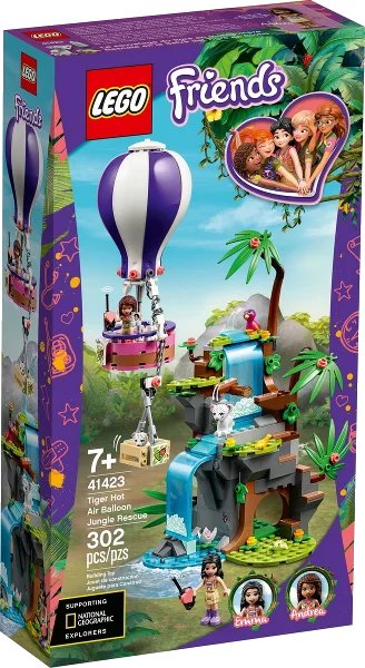 LEGO onderdeel Tiger Hot Air Balloon Jungle Rescue (41423-1)