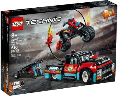 LEGO onderdeel Stunt Show Truck & Bike (42106-1)