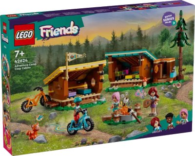 LEGO onderdeel Adventure Camp Cozy Cabins (42624-1)