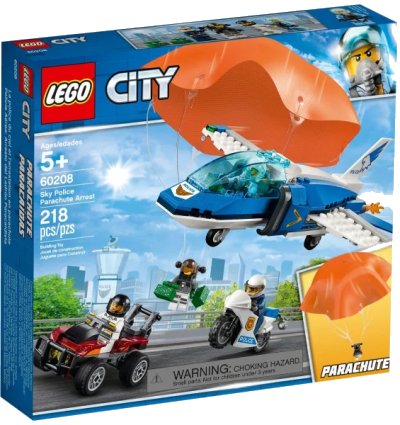 LEGO onderdeel Sky Police Parachute Arrest (60208-1)