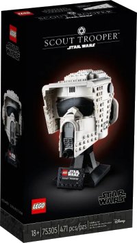 LEGO part Scout Trooper Helmet 75305-1