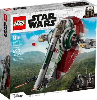 LEGO onderdeel Boba Fett’s Starship {Slave I} (75312-1)