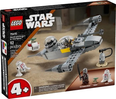 LEGO onderdeel Mando and Grogu's N-1 Starfighter (75410-1)