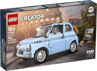 LEGO part Fiat 500 {Bright Light Blue Edition} 77942-1