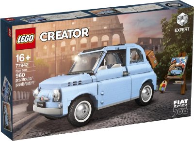 LEGO onderdeel Fiat 500 {Bright Light Blue Edition} (77942-1)