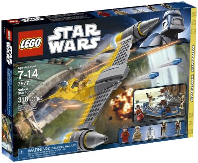 LEGO onderdeel Naboo Starfighter (7877-1)