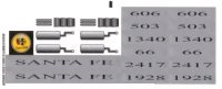 LEGO onderdeel Sticker Sheet for Set 10022 - (45443/4188571) 10022stk01