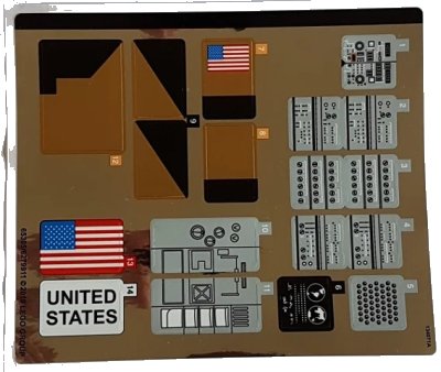 LEGO onderdeel Sticker Sheet for Set 10266, Mirrored - (65305/6279911) (10266stk01)