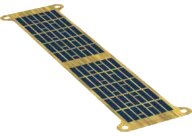 LEGO onderdeel Plastic Part for Set 10283 - Gold Solar Panel with Dark Blue Cells Pattern 10283pls01a