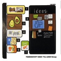 LEGO part Sticker Sheet for Set 10291, Sheet 2 - (79280/6351877) 10291stk02