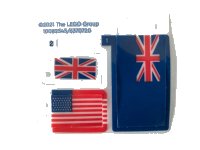 LEGO part Plastic Sheet for Set 10294 - (10082545/6370720) 10294pls01