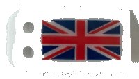 LEGO part Plastic Part for Set 10294 - Flag with United Kingdom Union Jack Pattern 10294pls01a