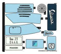 LEGO onderdeel Stickerset voor set 10298 - (01023/6385137) 10298stk01
