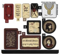 LEGO onderdeel Sticker Sheet for Set 10354 - (10111092/6524422) 10354stk01