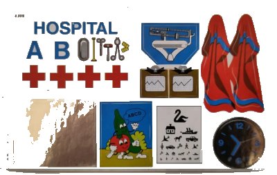 LEGO onderdeel Sticker Sheet for Set 231-1, Sheet 1 - (4309) (231.1stk01)
