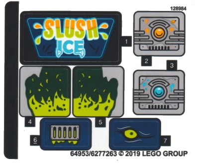 LEGO part Sticker Sheet for Set 40336 - (64953/6277263) (40336stk01)