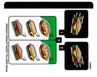 LEGO part Sticker Sheet for Set 40578 - (10100427/6404477) 40578stk01