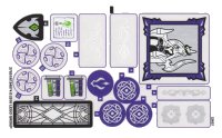 LEGO part Sticker Sheet for Set 41180, Sheet 1 - (27051/6154874) 41180stk01