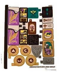 LEGO part Sticker Sheet for Set 41196 - (37805/6221664) 41196stk01