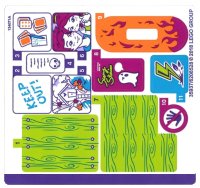 LEGO onderdeel Sticker Sheet for Set 41335 - (35937/6208528) 41335stk01