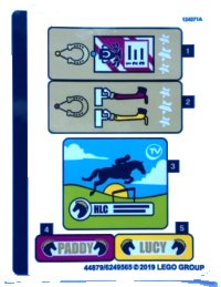 LEGO part Sticker Sheet for Set 41367 - (44879/6249565) 41367stk01