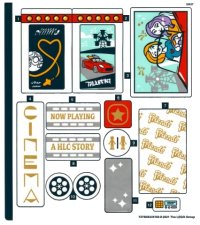 LEGO part Sticker Sheet for Set 41448 - (72758/6325192) 41448stk01