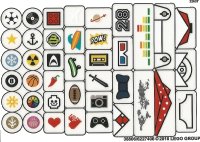 LEGO onderdeel Sticker Sheet for Set 41597 - (38806/6227406) 41597stk01