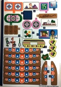 LEGO onderdeel Sticker Sheet for Set 41702 - (80097/6361506) 41702stk01