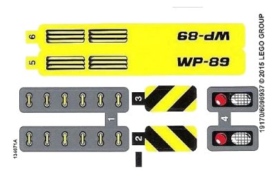 LEGO onderdeel 42035stk01 (42035stk01)