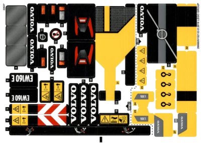 LEGO onderdeel Sticker Sheet for Set 42053 - (26668/6152133) (42053stk01)