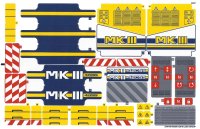 LEGO part Sticker Sheet for Set 42055 - International Version - (27091/6155286) 42055stk01a
