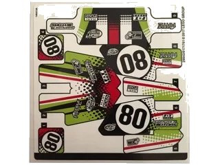 LEGO onderdeel Sticker Sheet for Set 42065 - (29042/6171761) (42065stk01)