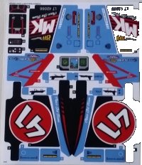 LEGO onderdeel Sticker Sheet for Set 42066 - International Version - (31836/6179494) 42066stk01a