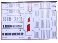 LEGO part Sticker Sheet for Set 42100 - Sheet 1 (64870/6277261) 42100stk01